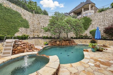 Exceptional custom-designed home with a stunning stone and brick on Sky Creek Ranch Golf Club in Texas - for sale on GolfHomes.com, golf home, golf lot