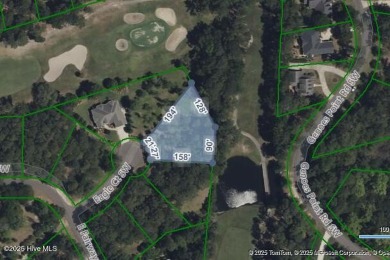 Build your dream home on this spacious lot overlooking the lush on Lockwood Folly Country Club in North Carolina - for sale on GolfHomes.com, golf home, golf lot