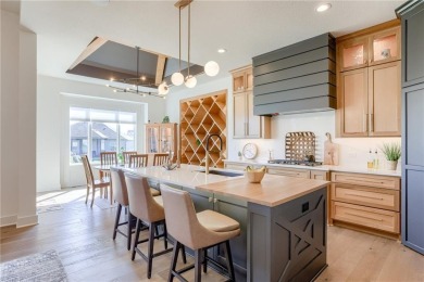 This home blends comfort, elegance, and function in one of on Heritage Park Golf Course in Kansas - for sale on GolfHomes.com, golf home, golf lot