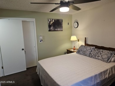 Discover carefree living in this partially furnished ''300 on Sunland Village Golf Club in Arizona - for sale on GolfHomes.com, golf home, golf lot