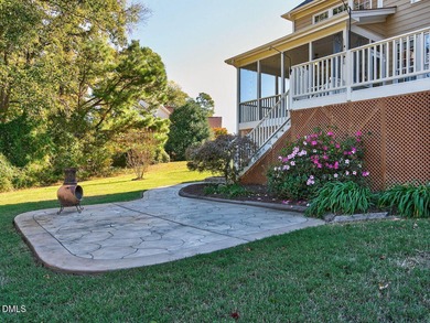 Custom-built home overlooking the 6th tee of Riverwood Golf on Riverwood Golf and Athletic Club in North Carolina - for sale on GolfHomes.com, golf home, golf lot
