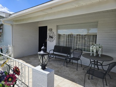 Discover carefree living in this partially furnished ''300 on Sunland Village Golf Club in Arizona - for sale on GolfHomes.com, golf home, golf lot