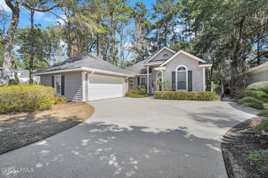 Welcome home! This stunning one-story, three bedroom, two on Dataw Island Club in South Carolina - for sale on GolfHomes.com, golf home, golf lot