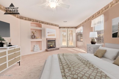 Start your new chapter in this stunning single-story home in on Arizona Traditions Golf Club in Arizona - for sale on GolfHomes.com, golf home, golf lot