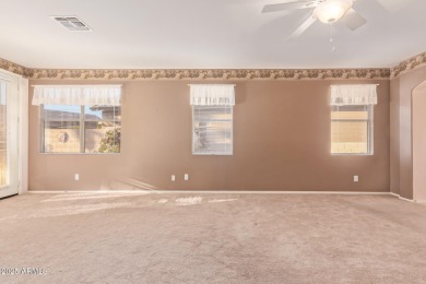 Start your new chapter in this stunning single-story home in on Arizona Traditions Golf Club in Arizona - for sale on GolfHomes.com, golf home, golf lot