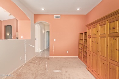 Start your new chapter in this stunning single-story home in on Arizona Traditions Golf Club in Arizona - for sale on GolfHomes.com, golf home, golf lot