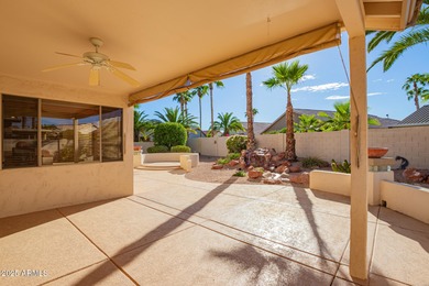 Start your new chapter in this stunning single-story home in 55+ on Arizona Traditions Golf Club in Arizona - for sale on GolfHomes.com, golf home, golf lot