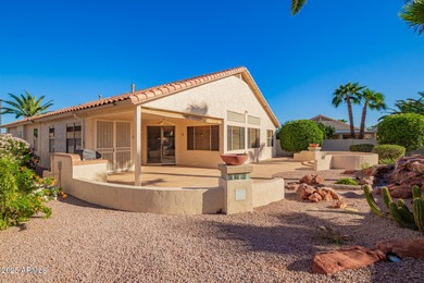 Start your new chapter in this stunning single-story home in 55+ on Arizona Traditions Golf Club in Arizona - for sale on GolfHomes.com, golf home, golf lot