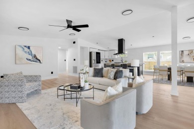 Step inside this beautifully reimagined manufactured home on Jake Gaither Golf Course in Florida - for sale on GolfHomes.com, golf home, golf lot