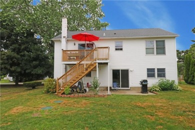 Colonial styled home with 3 beds & 3 baths including a water on Montaup Country Club in Rhode Island - for sale on GolfHomes.com, golf home, golf lot