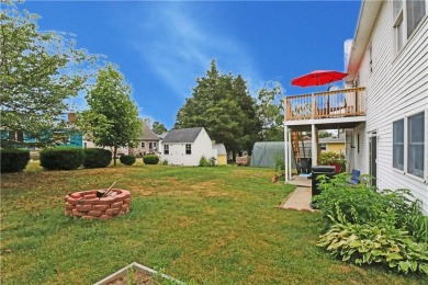 Colonial styled home with 3 beds & 3 baths including a water on Montaup Country Club in Rhode Island - for sale on GolfHomes.com, golf home, golf lot