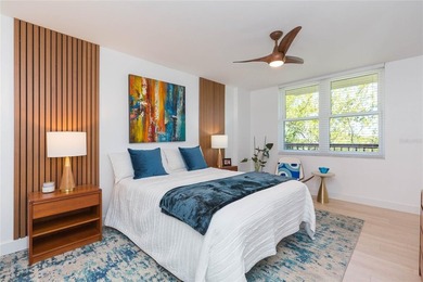 3rd floor 2-bedroom, 2 bath Crystal Bay condo overlooking the on Feather Sound Country Club in Florida - for sale on GolfHomes.com, golf home, golf lot