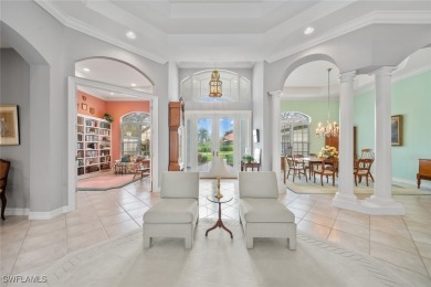 Nearly 4,000 sq ft of luxury living area. This custom built home on Fiddlesticks Country Club in Florida - for sale on GolfHomes.com, golf home, golf lot