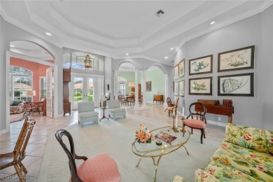 Nearly 4,000 sq ft of luxury living area. This custom built home on Fiddlesticks Country Club in Florida - for sale on GolfHomes.com, golf home, golf lot