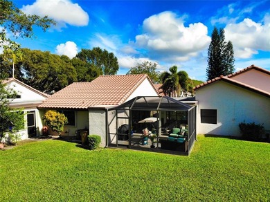 Step into Deer Creek's most sought-after villa--where modern on Deer Creek Golf Club in Florida - for sale on GolfHomes.com, golf home, golf lot
