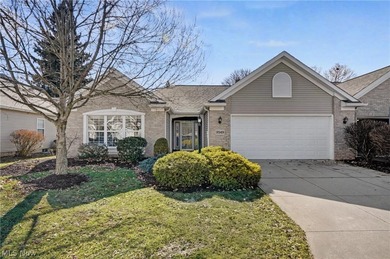 Gorgeous one-owner, 2-bed/2-bath/1-office Ranch overlooking 18th on Ohio Prestwick Country Club in Ohio - for sale on GolfHomes.com, golf home, golf lot