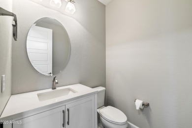 This impeccably maintained residence boasts sophisticated on Tuscany Falls At Pebble Creek in Arizona - for sale on GolfHomes.com, golf home, golf lot
