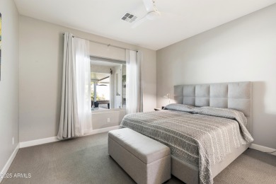 This impeccably maintained residence boasts sophisticated on Tuscany Falls At Pebble Creek in Arizona - for sale on GolfHomes.com, golf home, golf lot