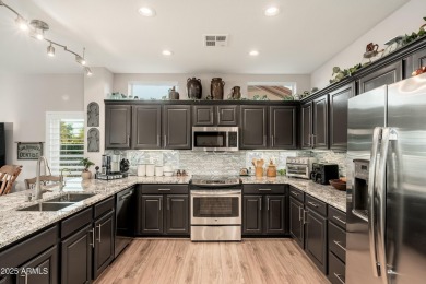 From gorgeous curb appeal to a resort-like pool backyard,this on Corte Bella Golf Club in Arizona - for sale on GolfHomes.com, golf home, golf lot