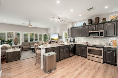From gorgeous curb appeal to a resort-like pool backyard,this on Corte Bella Golf Club in Arizona - for sale on GolfHomes.com, golf home, golf lot