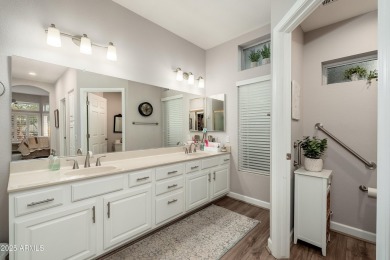 From gorgeous curb appeal to a resort-like pool backyard,this on Corte Bella Golf Club in Arizona - for sale on GolfHomes.com, golf home, golf lot