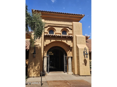 This impeccably maintained residence boasts sophisticated on Tuscany Falls At Pebble Creek in Arizona - for sale on GolfHomes.com, golf home, golf lot