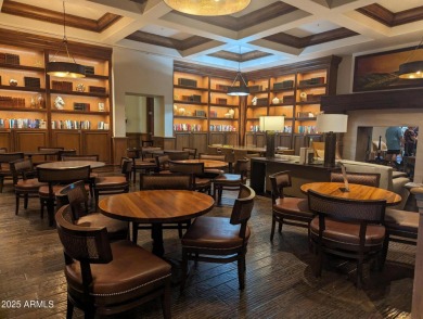 This impeccably maintained residence boasts sophisticated on Tuscany Falls At Pebble Creek in Arizona - for sale on GolfHomes.com, golf home, golf lot