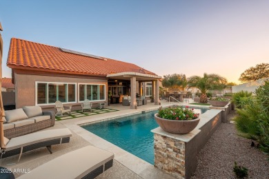 From gorgeous curb appeal to a resort-like pool backyard,this on Corte Bella Golf Club in Arizona - for sale on GolfHomes.com, golf home, golf lot
