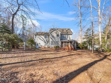 Sunset Ridge home with private, low maintenance lot on a quiet on Devils Ridge Golf Club in North Carolina - for sale on GolfHomes.com, golf home, golf lot