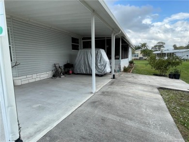 Wonderful home with upgrades & golf cart. NO popcorn ceilings on Indianwood Golf and Country Club in Florida - for sale on GolfHomes.com, golf home, golf lot