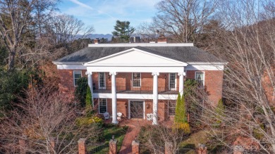Old world charm meets modern living in this Greek Revival home on Country Club of Asheville in North Carolina - for sale on GolfHomes.com, golf home, golf lot