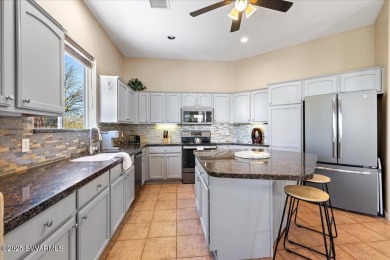 Welcome to an enchanting golf course villa situated within the on Verde Santa Fe Golf Club in Arizona - for sale on GolfHomes.com, golf home, golf lot
