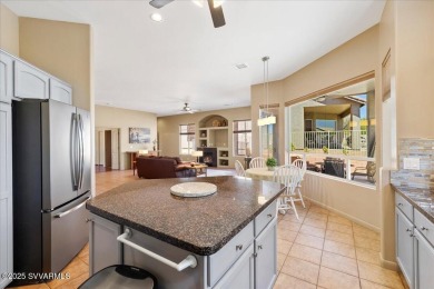Welcome to an enchanting golf course villa situated within the on Verde Santa Fe Golf Club in Arizona - for sale on GolfHomes.com, golf home, golf lot