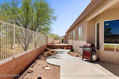 Welcome to an enchanting golf course villa situated within the on Verde Santa Fe Golf Club in Arizona - for sale on GolfHomes.com, golf home, golf lot