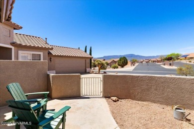 Welcome to an enchanting golf course villa situated within the on Verde Santa Fe Golf Club in Arizona - for sale on GolfHomes.com, golf home, golf lot