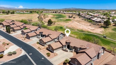 Welcome to an enchanting golf course villa situated within the on Verde Santa Fe Golf Club in Arizona - for sale on GolfHomes.com, golf home, golf lot
