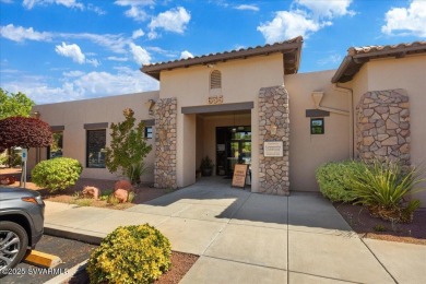 Welcome to an enchanting golf course villa situated within the on Verde Santa Fe Golf Club in Arizona - for sale on GolfHomes.com, golf home, golf lot