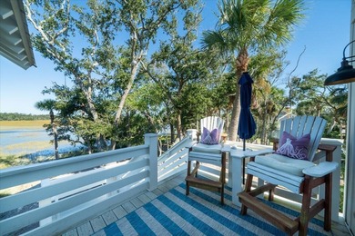 Custom-built Coastal Modern Farmhouse with breathtaking views of on The Plantation Course At Edisto in South Carolina - for sale on GolfHomes.com, golf home, golf lot