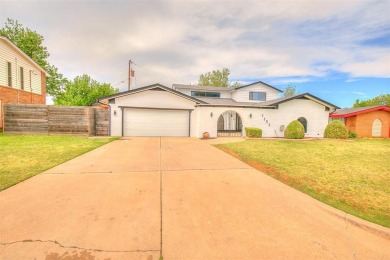 This stunning home offers the perfect blend of comfort, style on Lake Hefner Golf Club in Oklahoma - for sale on GolfHomes.com, golf home, golf lot