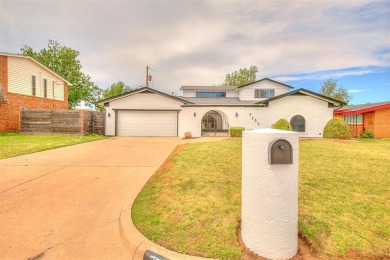 This stunning home offers the perfect blend of comfort, style on Lake Hefner Golf Club in Oklahoma - for sale on GolfHomes.com, golf home, golf lot
