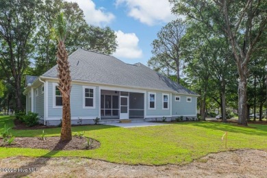 This brand new Riptide home with stunning setting and finishes on Sea Trail Golf Resort in North Carolina - for sale on GolfHomes.com, golf home, golf lot