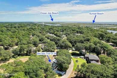 This brand new Riptide home with stunning setting and finishes on Sea Trail Golf Resort in North Carolina - for sale on GolfHomes.com, golf home, golf lot