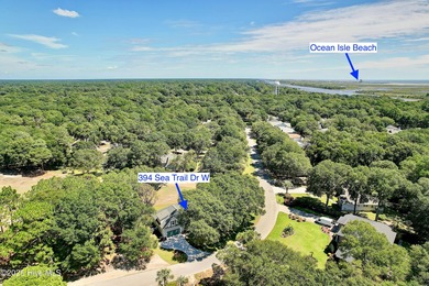 This brand new Riptide home with stunning setting and finishes on Sea Trail Golf Resort in North Carolina - for sale on GolfHomes.com, golf home, golf lot