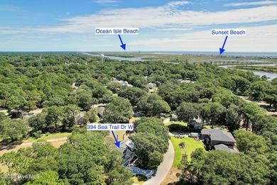 This brand new Riptide home with stunning setting and finishes on Sea Trail Golf Resort in North Carolina - for sale on GolfHomes.com, golf home, golf lot
