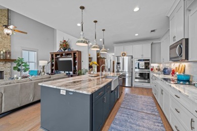 Nearly New Ranch with Backyard Oasis in Harbor Club's Heron on Harbor Club Golf and Country Club in Georgia - for sale on GolfHomes.com, golf home, golf lot