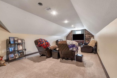 Stunning updated executive home with sunroom and screened porch on Sage Meadows Golf Course in Arkansas - for sale on GolfHomes.com, golf home, golf lot