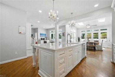 This newly renovated, exquisite five-bedroom, three-and-a-half on Bayville Golf Club in Virginia - for sale on GolfHomes.com, golf home, golf lot