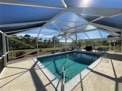 Peaceful pool home with preserve view! Nestled in a serene on Rotonda Golf and Country Club The Hills Course in Florida - for sale on GolfHomes.com, golf home, golf lot
