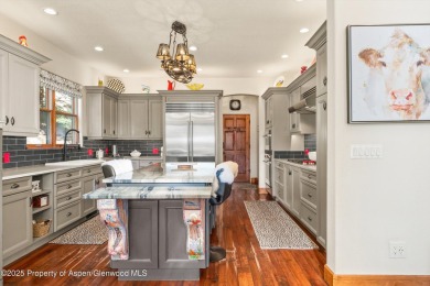 Discover this four-bedroom, five-bath residence positioned on a on Aspen Glen Club in Colorado - for sale on GolfHomes.com, golf home, golf lot