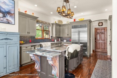 Discover this four-bedroom, five-bath residence positioned on a on Aspen Glen Club in Colorado - for sale on GolfHomes.com, golf home, golf lot